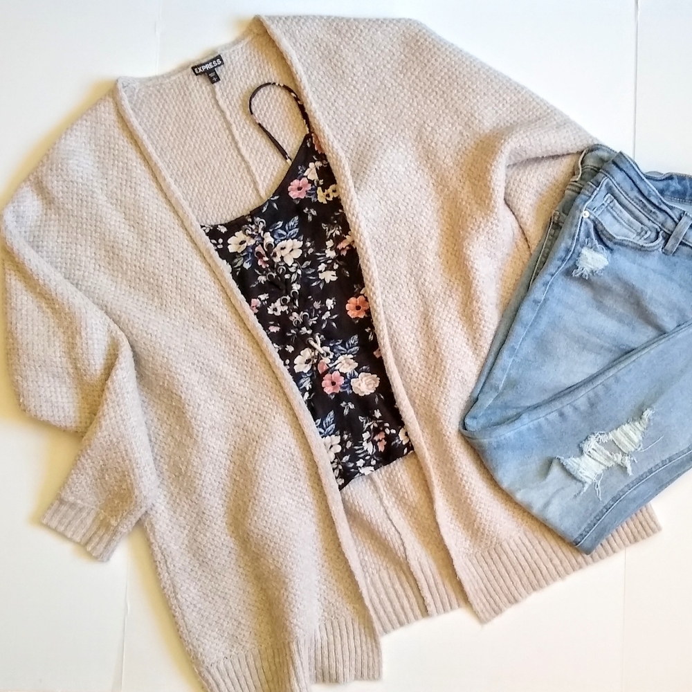 Oversized wool-blend sweater